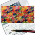 3D Lenticular Checkbook Cover (Flower Stripes)